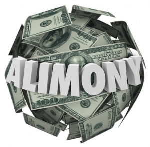 alimony and money