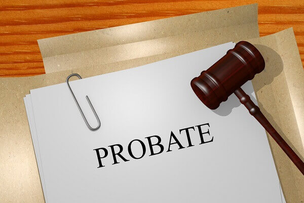 Probate and a gavel.